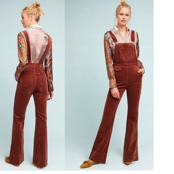 pilcro corduroy jumpsuit